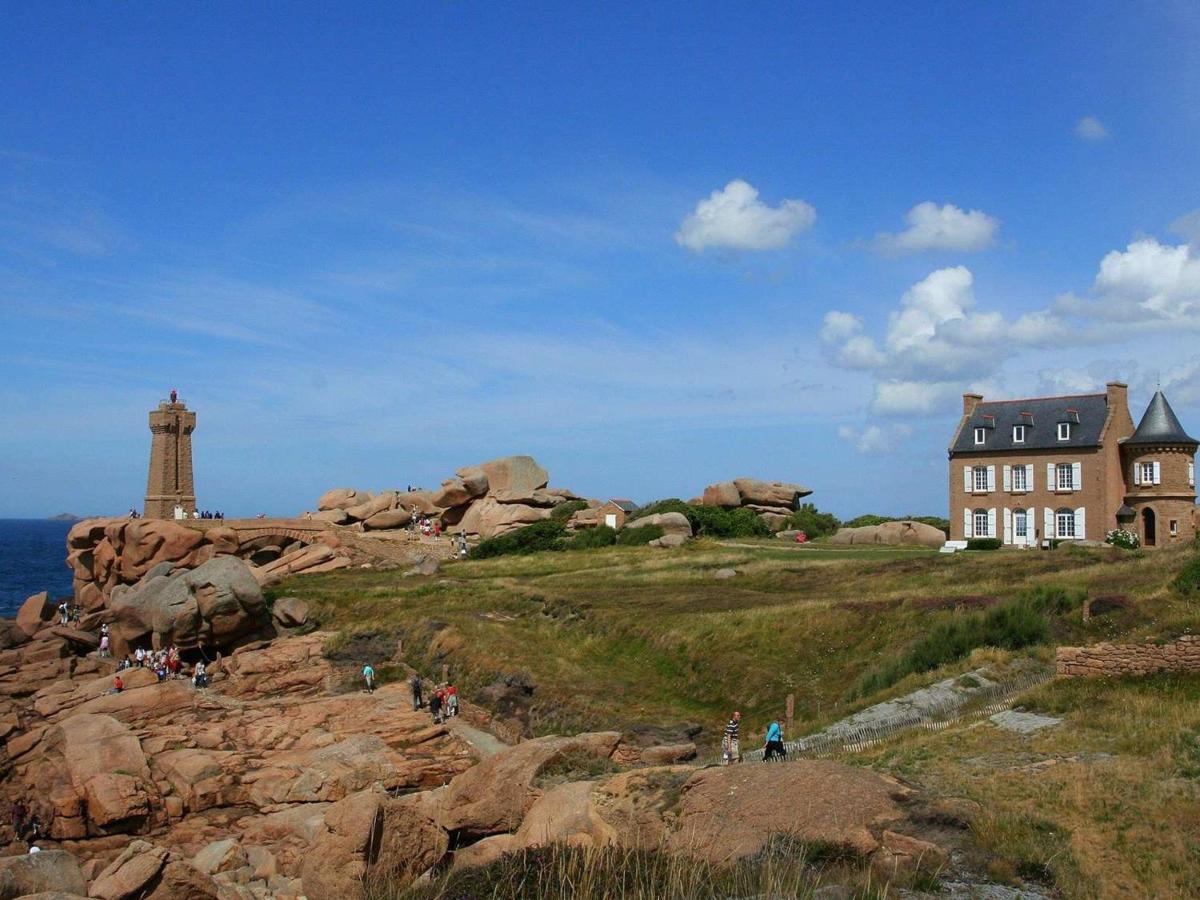Appartement Renove, Bien Equipe A 500M De La Plage De Trestrignel Et Du Centre-Ville De Perros-Guirec - Fr-1-368-241 מראה חיצוני תמונה